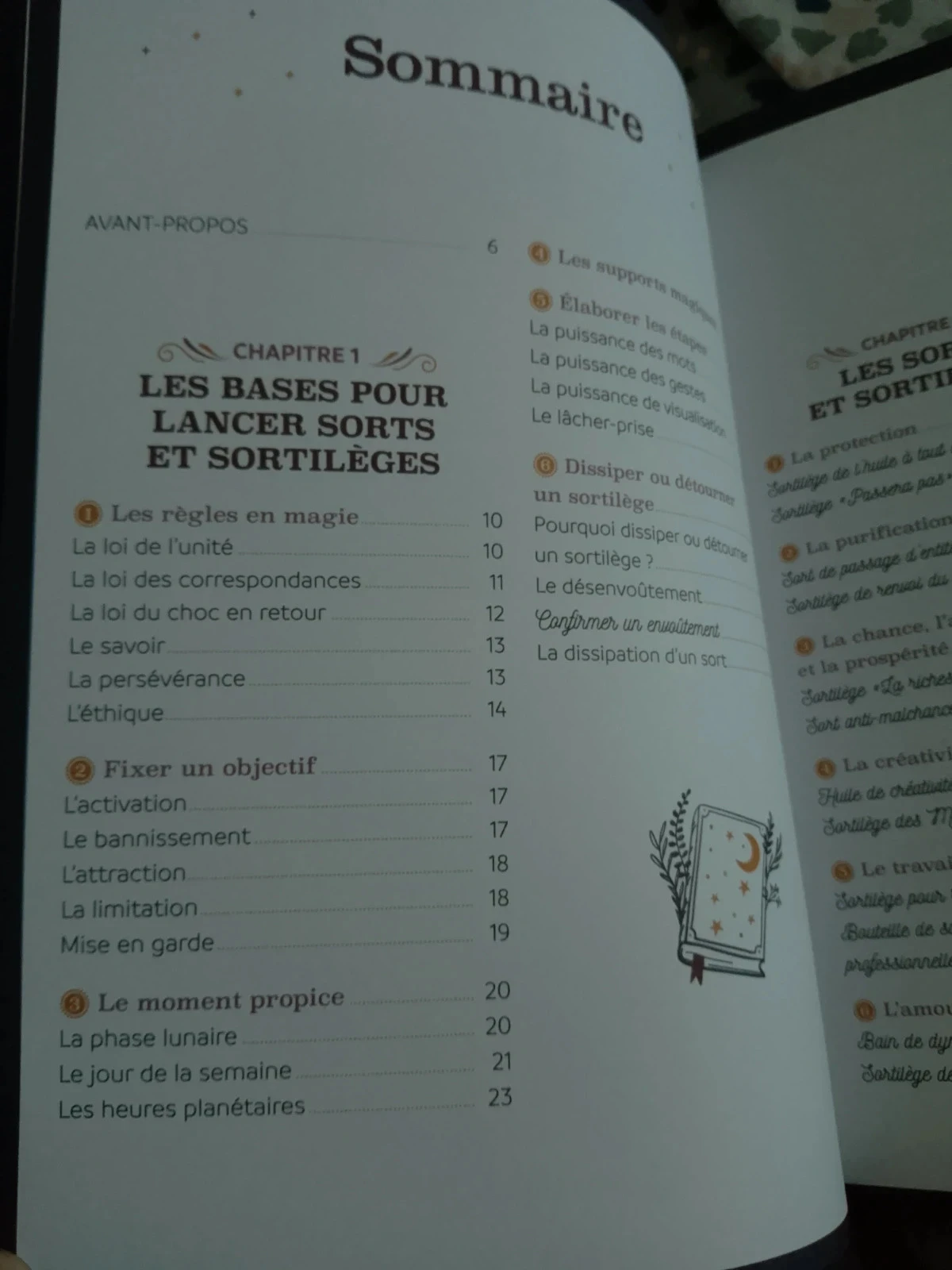 Livre Sorts et sortilèges – photo 2